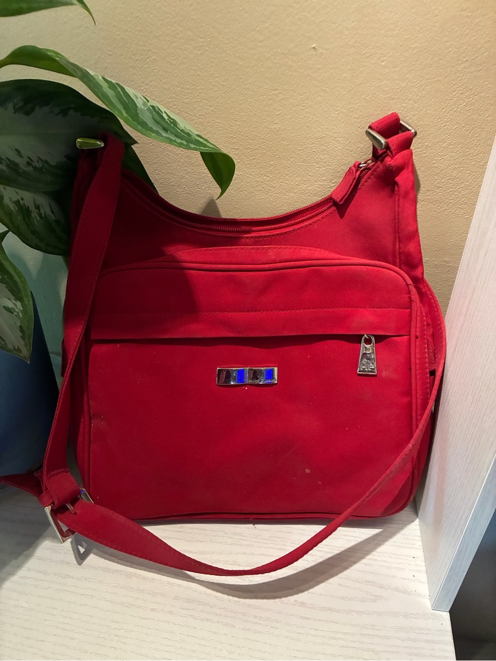 Hush Puppies Red Women's Shoulder Crossbody Bag